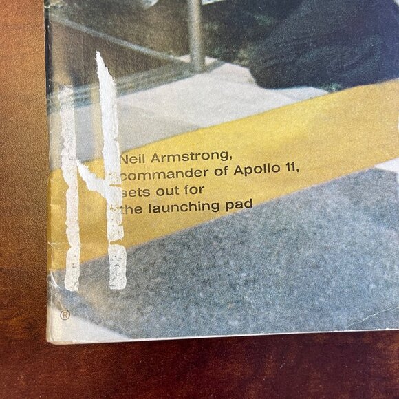 Vintage Life Magazine July 25 1969 Leaving For The Moon Neil Armstrong Apollo 11 - Picture 5 of 11